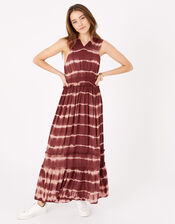 Tie Dye Maxi Dress, Multi (DARKS-MULTI), large