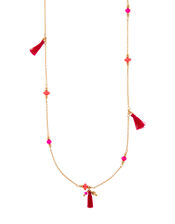 Mini Station Tassel Rope Necklace, , large
