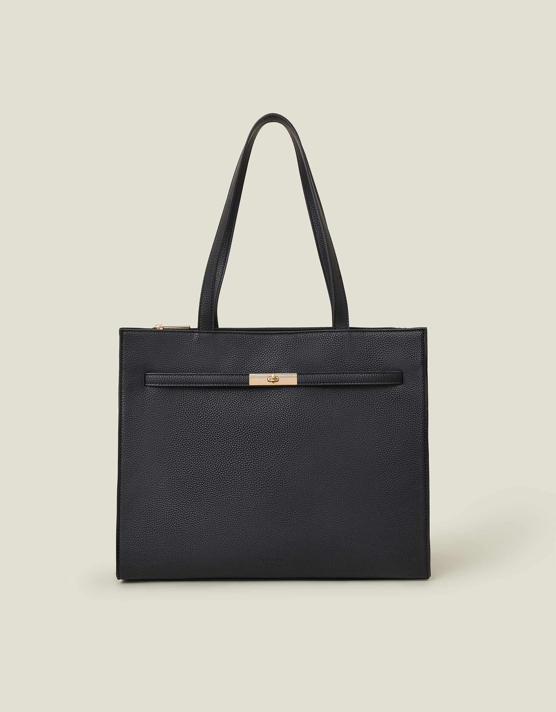 Accessorize black tote bag outlet