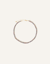 14ct Gold-Plated Pearl Round Necklace, , large