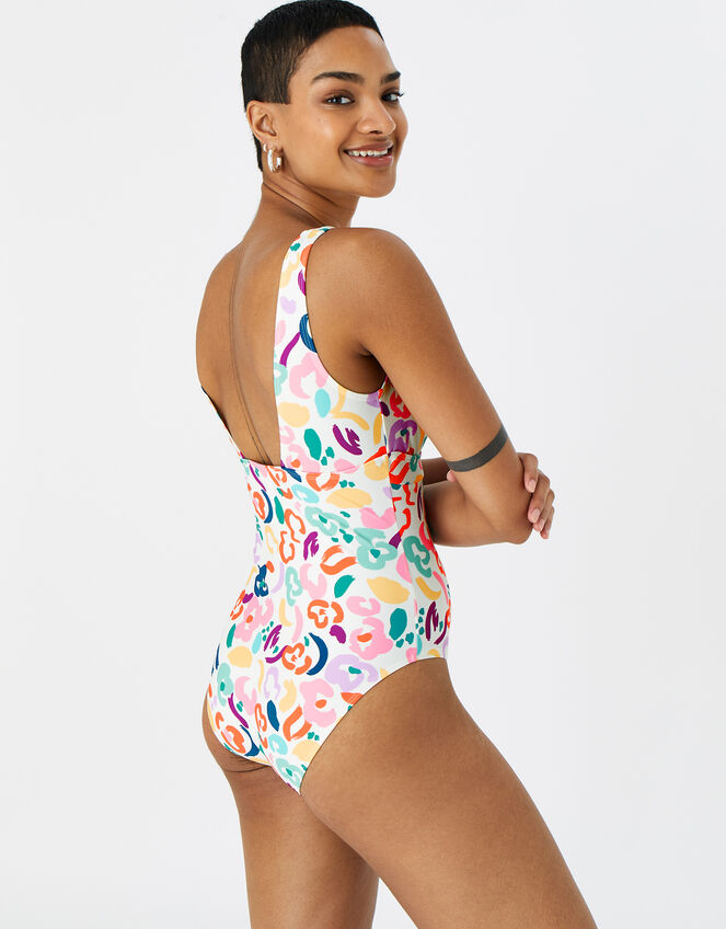 Lexi Colour Splash Shaping Swimsuit, Multi (BRIGHTS-MULTI), large