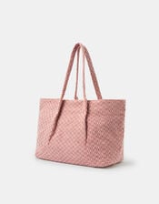 Geometric Shopper Bag, , large