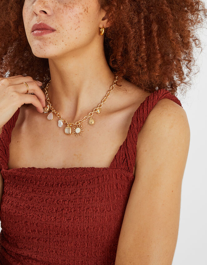 Sunshine Charm Necklace, , large