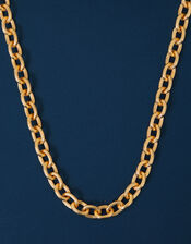 14ct Gold-Plated Chunky Curb Chain, , large