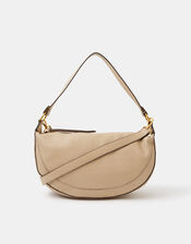 Scoop Crossbody Bag, Mink (MINK), large