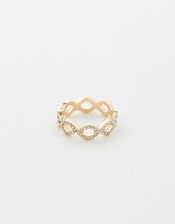 Sparkle Pave Ring, White (CRYSTAL), large