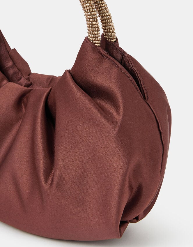 Mini Embellished Satin Bag, , large