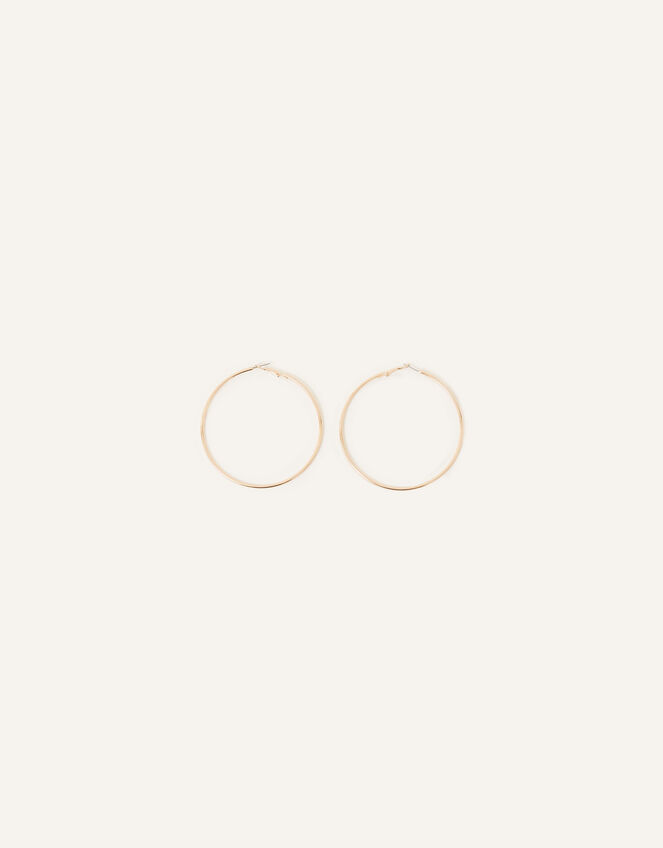 Mid-Size Simple Hoops, Gold (GOLD), large