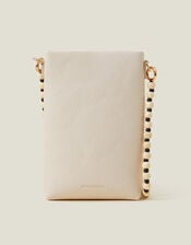 Beaded Strap Phone Bag, , large