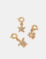 3-Pack Sea Friends Jewellery Charms, , large
