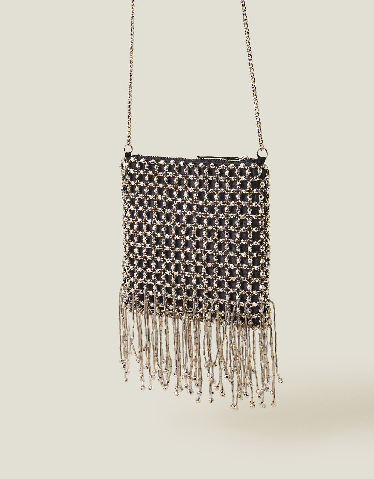 Topshop gold beaded bag outlet