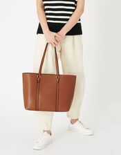 Classic Tote Bag, Tan (TAN), large