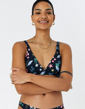 Shoreline Triangle Bikini Top, Multi (BRIGHTS-MULTI), large