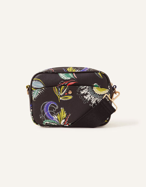 Paisley Print Camera Bag, , large