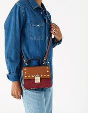 Bee Studded Handheld Bag, Multi (BRIGHTS-MULTI), large