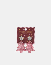 Christmas Tree Drop Earrings, , large