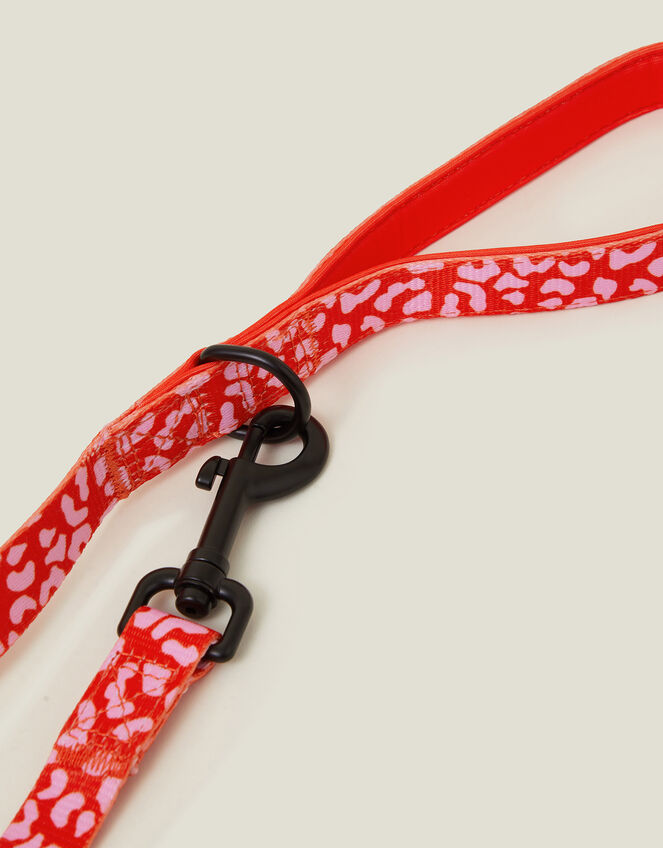 Cocopup London Leopard Print Dog Lead Pink, , large