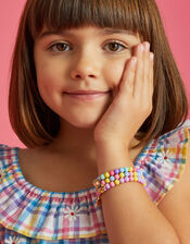 3-Pack Girls Unicorn Stretch Bracelets, , large