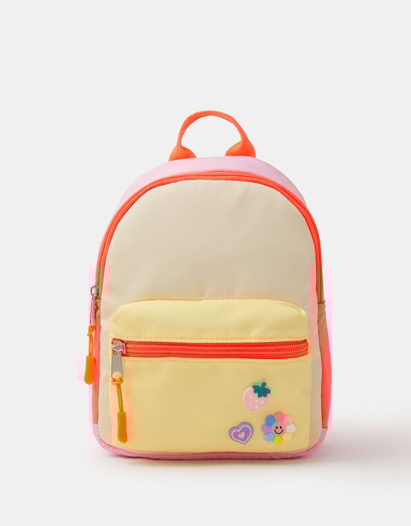 Girls Colourblock Backpack, , large
