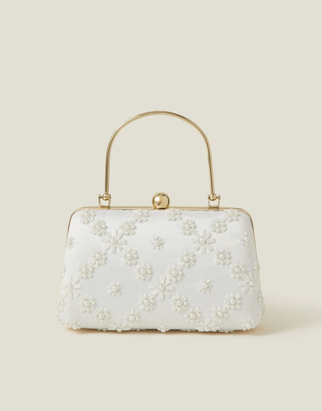 Bridal Beaded Handbag, , large