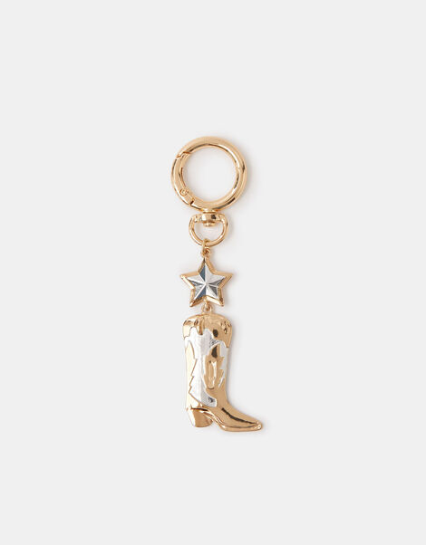 Cowboy Boot Bag Charm, , large