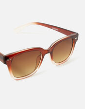 Rae Ombre Sunglasses with Recycled Materials, , large