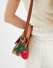 Strawberry Bag Charm, , large
