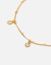 Gold-Plated Droplet Bracelet, , large