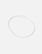Sterling Silver Tennis Choker Necklace , , large