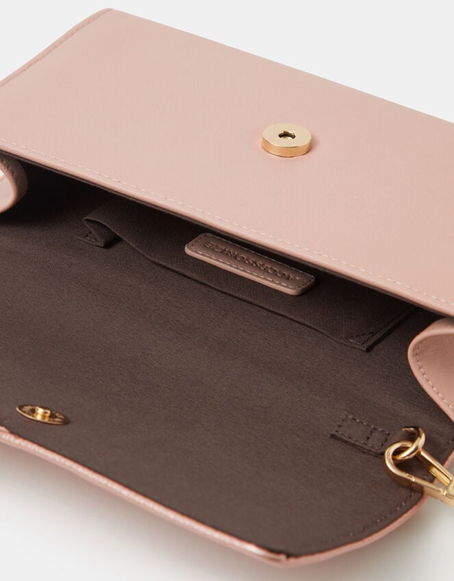 Fold Over Clutch Bag, Pink (PALE PINK), large