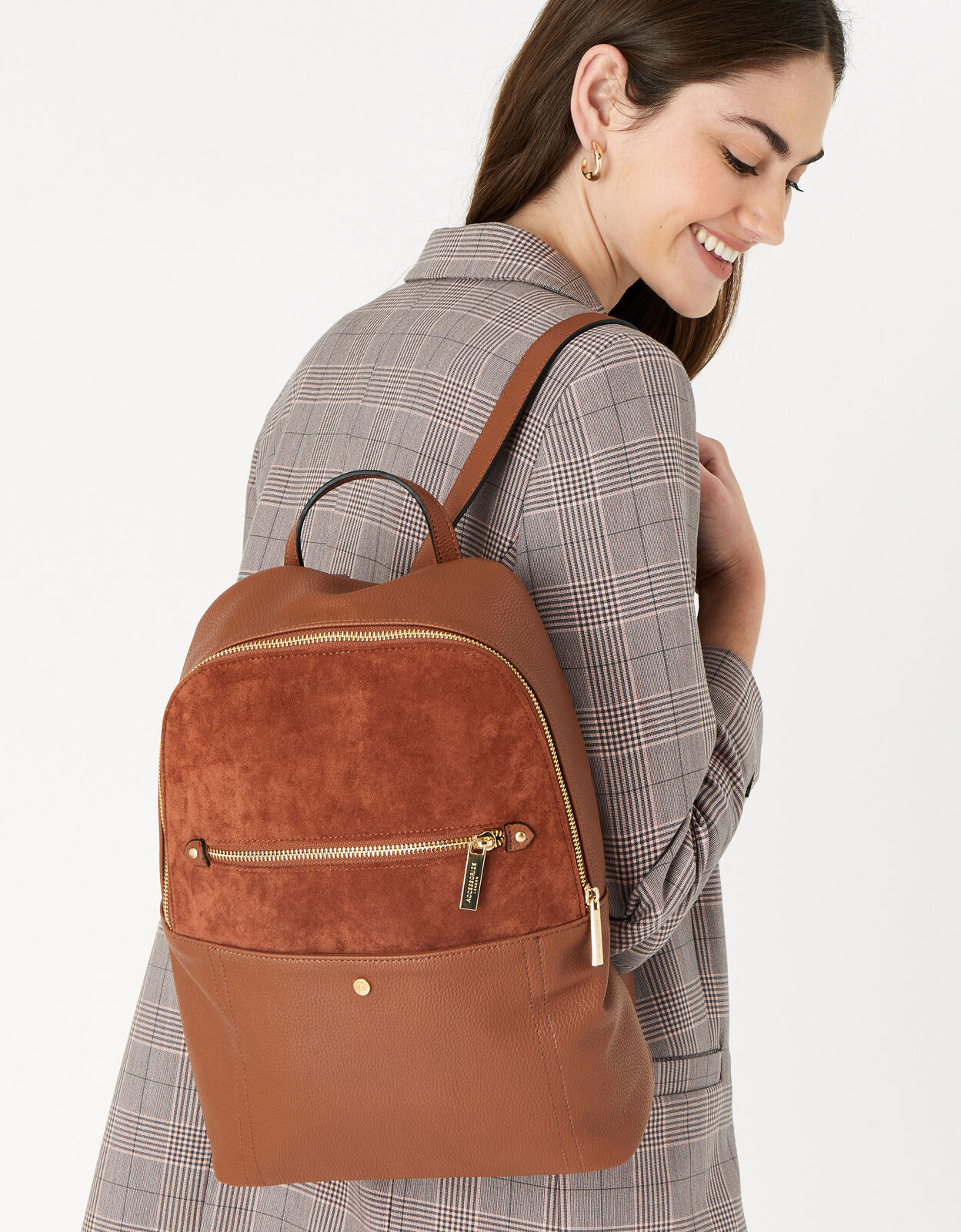 Accessorize hotsell tan backpack