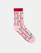 Christmas Candy Cane Socks, , large