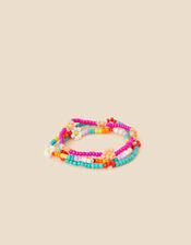 Girls Daisy Bracelets Set of Three, , large