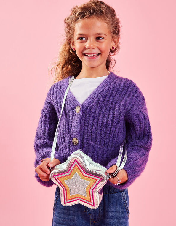 Girls Star Cross-Body Bag, , large