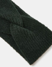 Soft Knit Bando Headband, Green (GREEN), large