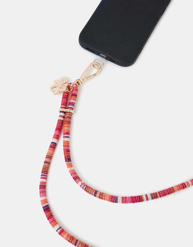 Flower Charm Cord Phone Strap, , large