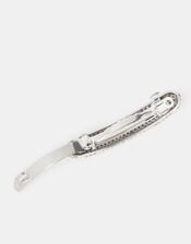 Diamanté Barrette Hair Clip, , large