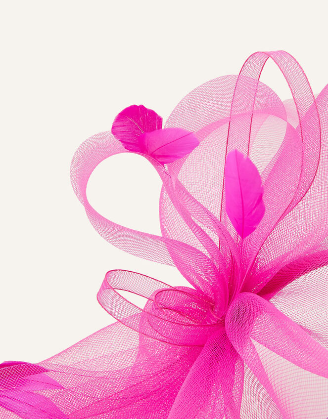 Large Double Bow Crin Headband, Pink (PINK), large