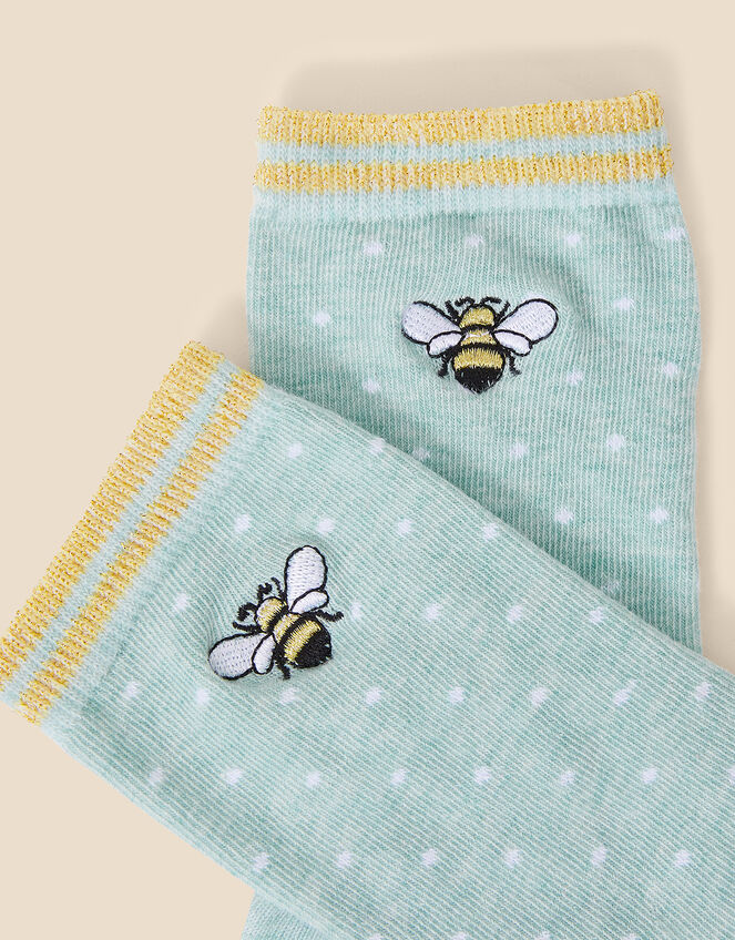 Embroidered Bee Socks Socks & Tights Accessorize UK