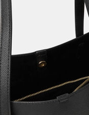 Buckle Strap Laptop Tote Bag, , large