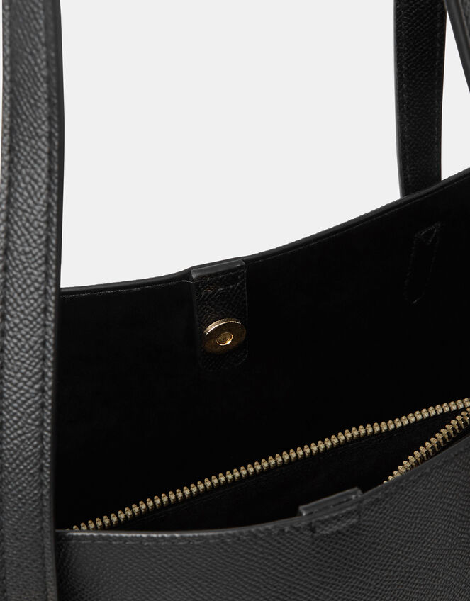 Buckle Strap Laptop Tote Bag, , large