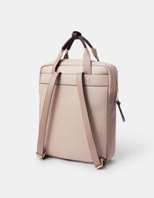 Pocket Top Handle Backpack, Brown (MOCHA), large