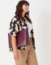 Classic Tote Bag, Red (BURGUNDY), large