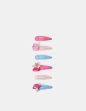 6-Pack Girls Fairy Hair Clips, , large