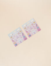 Unicorn Face and Body Stickers, , large