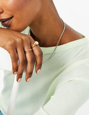 Gold-Plated Heirloom Signet Ring, Gold (GOLD), large
