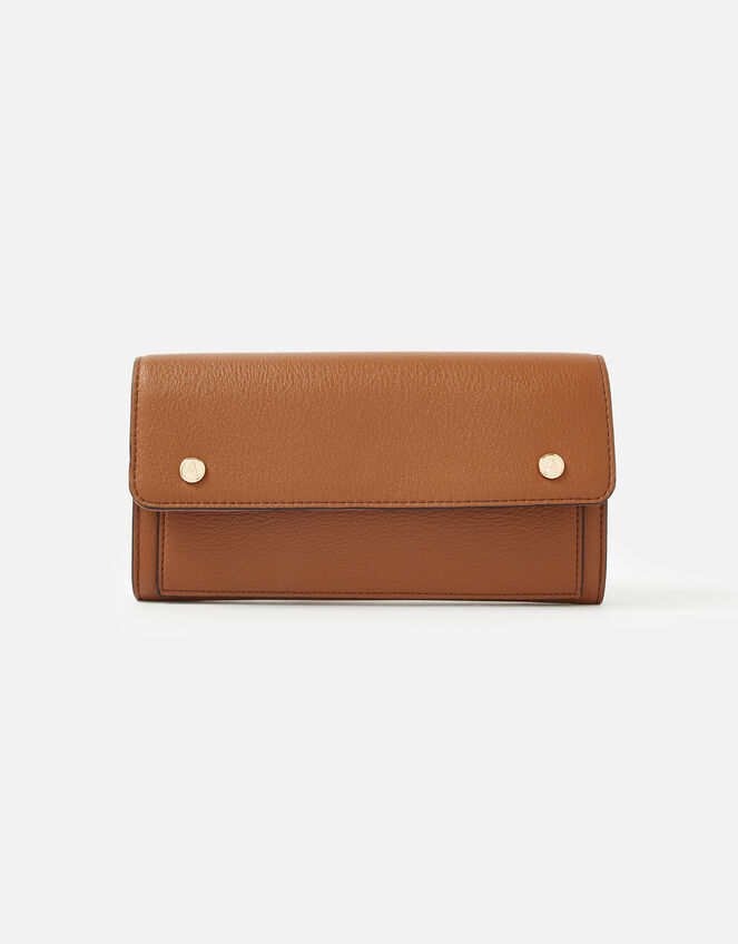 Stud Wallet , Tan (TAN), large