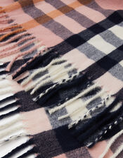 Check Print Blanket Scarf, , large