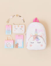 Girls Unicorn Hair and Jewellery Set, , large