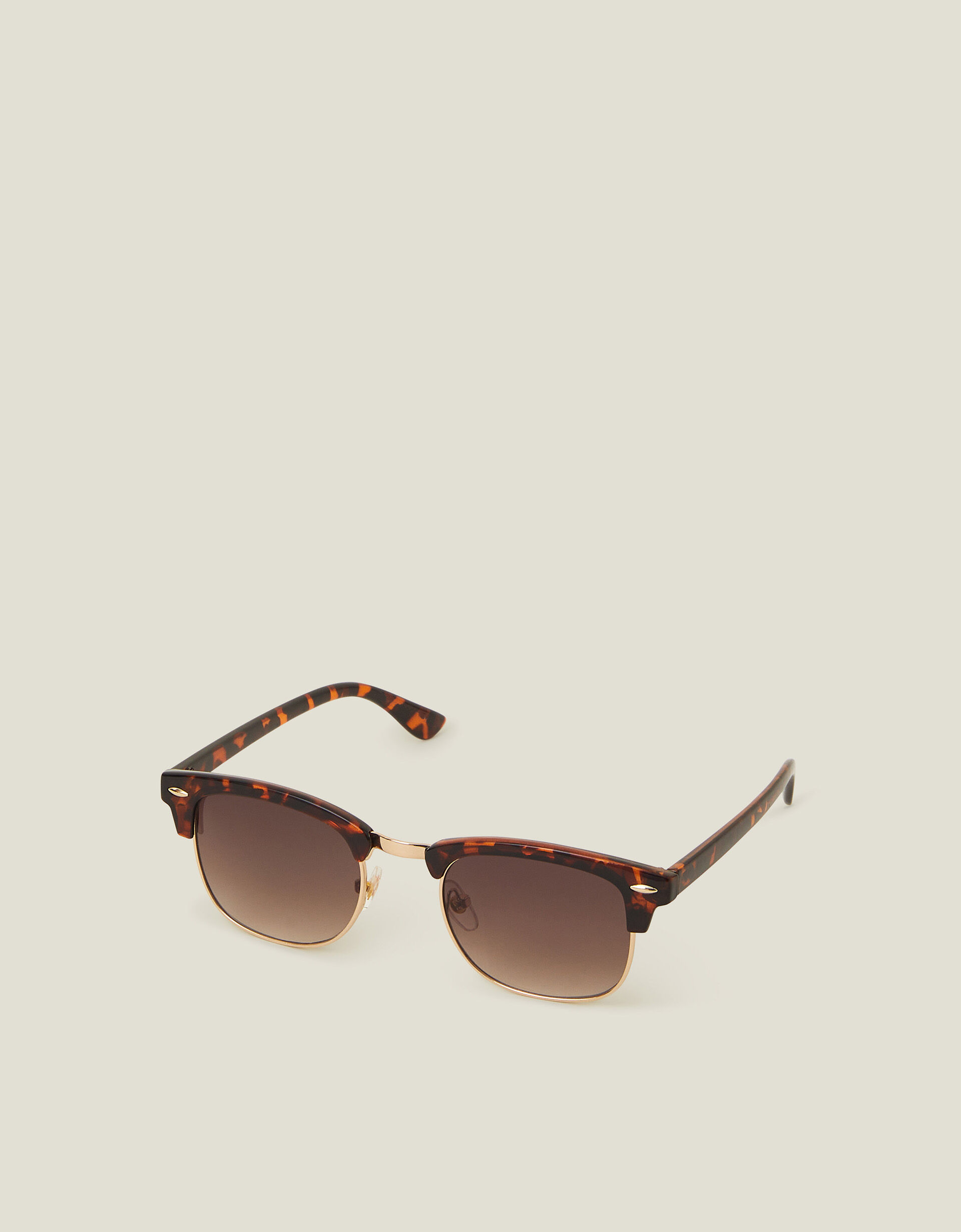 Square Sunglasses - Tortoiseshell / Blue main image 1